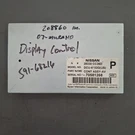 2007 Nissan Murano Infotainment Screen Control Module 28330 CC26D. Fixed Price $49.99.