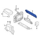 Hyundai 95460O6100 Center Outer Keyless Entry Antenna. Fixed Price $25.83.