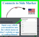 Fits Challenger Ram 3500 Dually Side Marker Connector Plug Pigtail Harness Wire. Fixed Price $23.49.