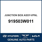 2010-2013 Kia Sportage Junction Box Assembly-i/pnl Oem New 919503W011. Fixed Price $387.30.
