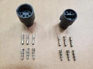 Itt Cannon Sure Seal Male/female Connector & Pins SS5-7R SS5-7P Plug 6 Contacts. Fixed Price $30.00.
