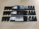 New Pack Mulching Blades Fits Kubota ZG123S ZG124E ZG20 Z122E 48". Fixed Price $69.99.