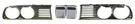 Bmw Series (E30) 1983 87 90 Front Radiator Grille Mask Cpl Aftermarket. Fixed Price $220.00.