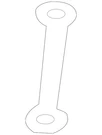 Genuine Nissan Battery Assembly Plate 744J7-5SB0A. Fixed Price $6.68.