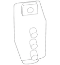 Genuine Nissan Audio Auxiliary Jack 284H3-9FT1A. Fixed Price $151.35.