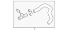 Genuine Nissan Drive Motor Inverter Coolant Line 21741-3JV0B. Fixed Price $42.95.