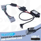 12V Power Tap-in +usb-c Plug For Range Rover Vogue L405 Overhead Console Dashcam. Fixed Price $52.33.