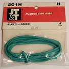 Jt&t 201H Fusible Link Wire 18 Awg Green 4 Ft Roll Length Copper Universal Usa. Fixed Price $7.50.