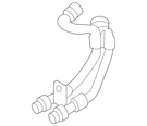 Genuine Bmw Hose & Tube Assembly 17-12-8-475-682. Fixed Price $74.14.