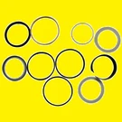 Case Cnh 1542923C2 G110046 Backhoe Bucket Cylinder Seal Kit 580SK, 580SL, 580SM. Fixed Price $31.71.