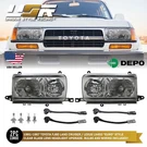 Usa Plug & Play Euro Crystal Glass Headlights For 91-97 Toyota Land Cruiser FJ80. Fixed Price $449.95.