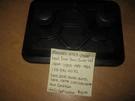 Mercedes 1235400082 Fuse Box Cover (under Hood) 1977-85 W123 240D 300D *oem Used. Fixed Price $27.00.