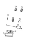 Genuine Mopar Passive Entry Receiver 68736094AA. Fixed Price $137.94.