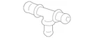 Genuine Volkswagen Bracket T-connector 5QE-819-244. Fixed Price $12.81.