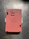 01 02 03 04 05 Lexus JCE10L IS300 Multiplex Network Control Module 89221-53110. Fixed Price $43.00.