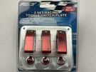 Pilot PL-SW53R Triple Toggle Switch W/ Red Safety Cover, Universal 12V, 3-20AMP. Fixed Price $17.95.