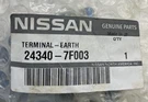 Nissan 24340-7F003 Earth Terminal 2000-2023 243407F003. Fixed Price $19.92.