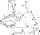 Genuine Mazda Drive Motor Inverter Coolant Line H301-15-70X. Fixed Price $58.51.