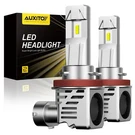 H11 H9 H8 60W Led Headlight Bulbs Low Beam 6000K 24000LM Fanless Pure White 2PCS. Fixed Price $34.19.
