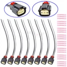 8 Ignition Coil Connector Plug Ford C-max Edge Mustang Taurus 9U2Z14S411EA. Fixed Price $14.79.