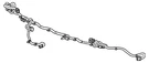 Genuine Gm Rear License Plate Lamp And Object Sensor Wiring Harness 84751570. Fixed Price $140.30.