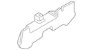 Genuine Audi Insert 4K8-012-127. Fixed Price $19.24.