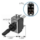 Mirror Control Switch For Freightliner Part # 8956K913, A6815451522, 577.46602. Fixed Price $16.24.