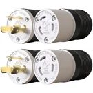 2 Pack Nema L6-30P & L6-30R Locking Plug And Connector, Twist Generator. Fixed Price $63.18.