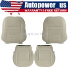 2013-2016 Fit Ford Escape Driver / Passenger Bottom Top Seat Cover Lt Gray. Fixed Price $137.78.