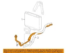 Gm Oem 97-00 C1500 Cooling Oil Cooler-inlet Hose 15112871. Fixed Price $88.40.