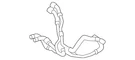 Genuine Mercedes-benz Drive Motor Battery Pack Coolant Hose 192-500-27-00. Fixed Price $594.00.