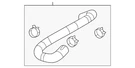 Genuine Mazda Drive Motor Inverter Coolant Line PX28-15-71YA. Fixed Price $31.24.