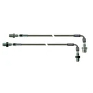1964-88 Gm Stainless Braided Master Cylinder Flex Hoses To Prop Valve 28" Long. Fixed Price $86.00.