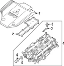 Genuine Mitsubishi Drive Motor Inverter Cover 291B1W020P. Fixed Price $57.27.