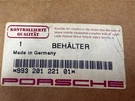 Porsche Carbon Canister 99320122101 Genuine Part Nos 911 924 928 944 964 968. Fixed Price $350.00.