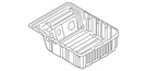 Genuine Mini Battery Tray 61-27-7-633-741. Fixed Price $505.33.
