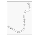 Genuine Kia Drive Motor Inverter Radiator Hose 25436-P4000. Fixed Price $80.81.