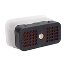 Te Connectivity DRC26-50S04 Deutsch Rectangular Plug, 50-POSITION, 250V 7.5A. Fixed Price $30.00.