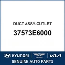 2016-2020 Kia Optima Hybrid Duct Assembly-outlet Oem New 37573E6000. Fixed Price $61.49.