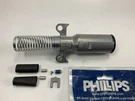 Phillips 15-338 Vertical Dual Pole Auxiliary Connector Plug W/ Cable Guard, 4 Ga. Fixed Price $26.95.