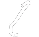 Genuine Nissan Drive Motor Inverter Coolant Line 21576-5MR1A. Fixed Price $31.24.