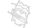Genuine Nissan Seat Lumbar Support Cushion 876G3-5MP6A. Fixed Price $178.08.