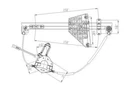 Oem Window Regulator 1999-2000 Chrysler 55076468AI Jeep Rear Right New Factory. Fixed Price $146.13.
