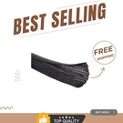 25FT - 1" Black Cord Protector Sleeve Keep Cables Safe From Chewing Cats. Fixed Price $34.99.