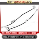 New 2X Front Left & Right Brake Hydraulic Hose For Tesla Model 3 2017 2018-2021. Fixed Price $50.79.
