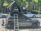 Ultra-thin Light Weight Rooftop Tent Camping Hard Shell For Car. Fixed Price $1500.00.