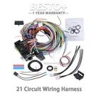 21 Circuit Wiring Harness Chevy Ford Hotrods Universal X-long Wires. Fixed Price $78.41.
