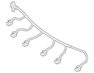 Genuine Mercedes-benz Electrical Wiring Harness 156-540-20-00. Fixed Price $87.10.