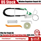 Us For 2005-2013 Chevy Corvette C6 Window Regulator Repair Kit Front Driver Left. Fixed Price $41.99.