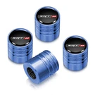 Dodge Jeep SRT-8 Logo Black On Blue Cylinder Style Aluminum Tire Valve Caps. Fixed Price $22.99.